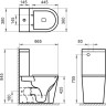 Бачок для унитаза BELBAGNO SFERA-R BB2141T