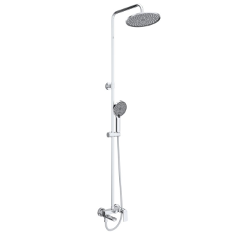 Душевая стойка со смесителем и изливом BELBAGNO MARINO-VSCM-CRM