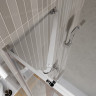 Душевой уголок BELBAGNO LUCE-AH-22-130/125-C-Cr