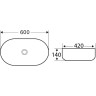 Раковина BELBAGNO BB1084-H316